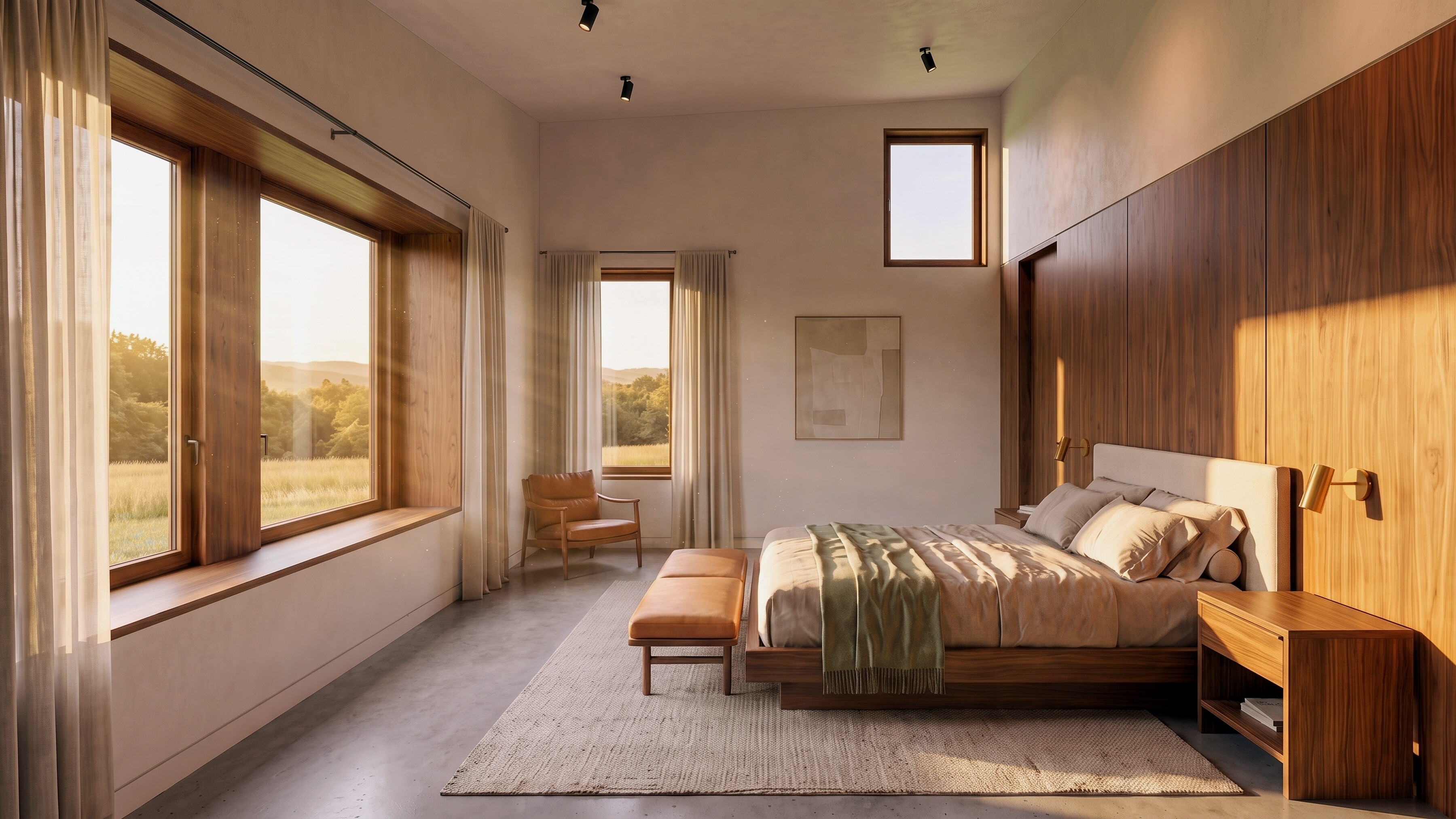 HighFell — primary suite rendering