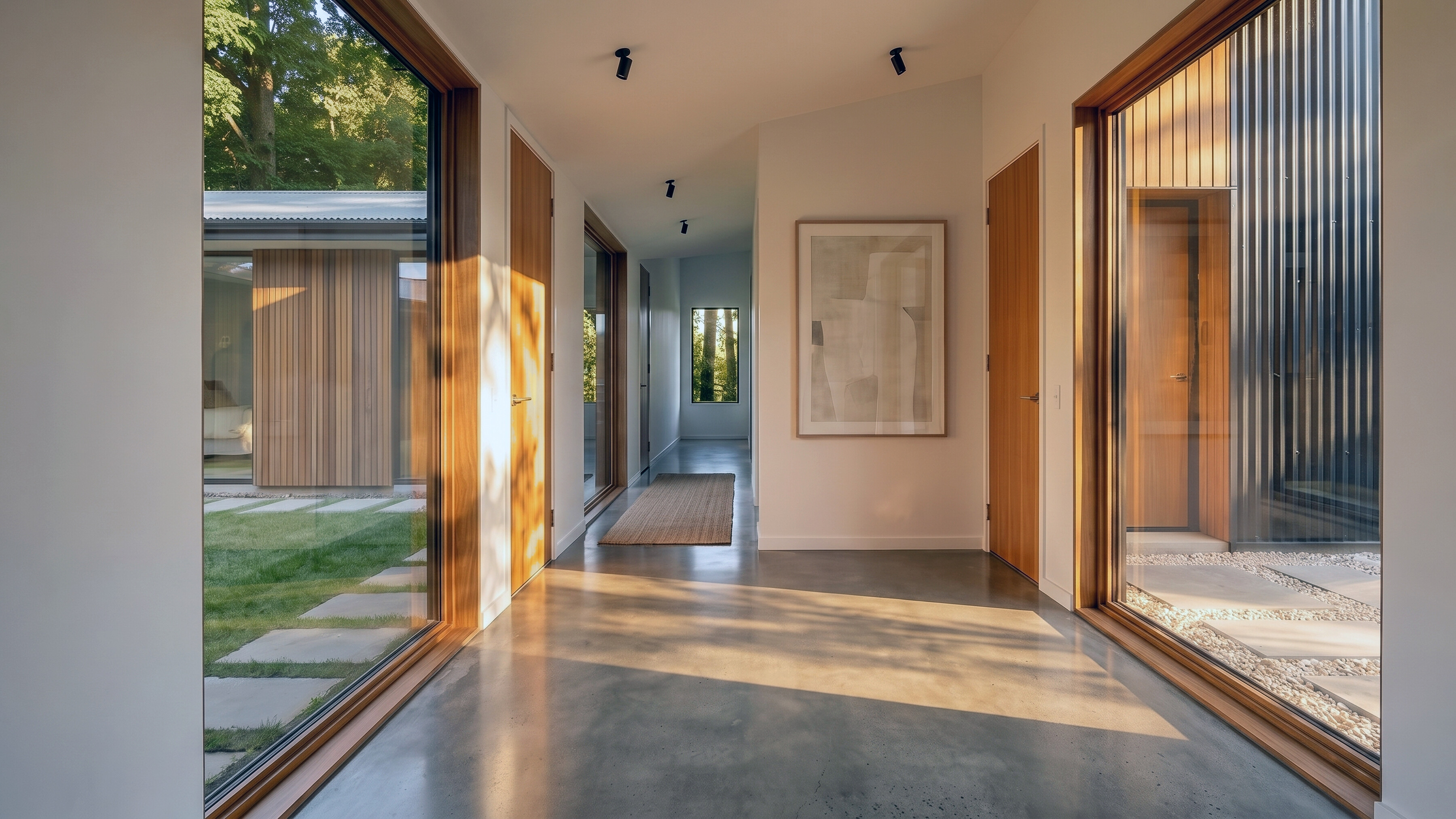 HighFell — interior passage rendering