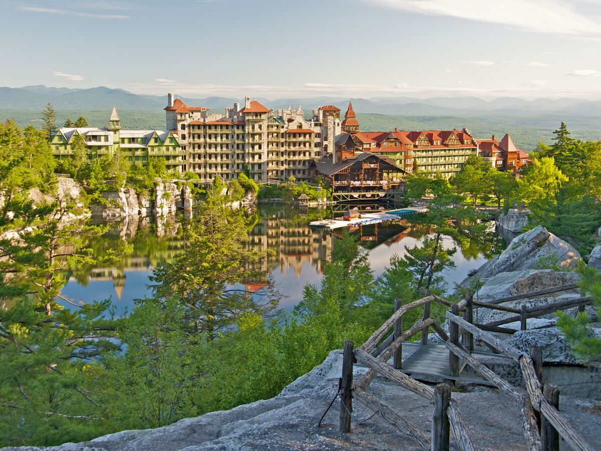 Mohonk Mountain House on Lake Mohonk