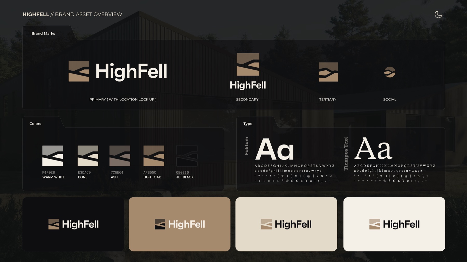 HighFell — marks, type, colour