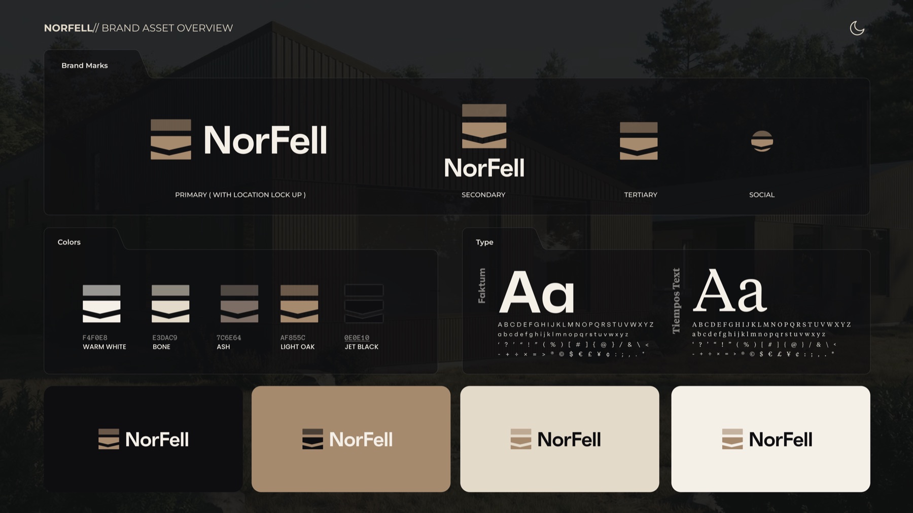 NorFell — marks, type, colour