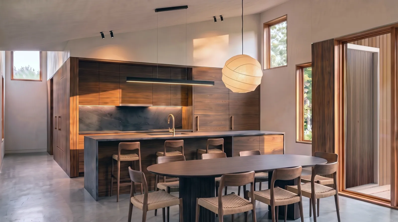 HighFell — kitchen, architectural rendering