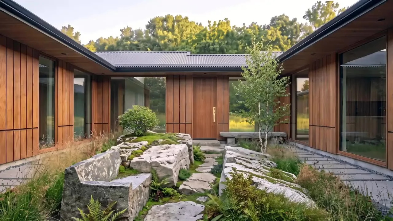 Stillness — courtyard character film