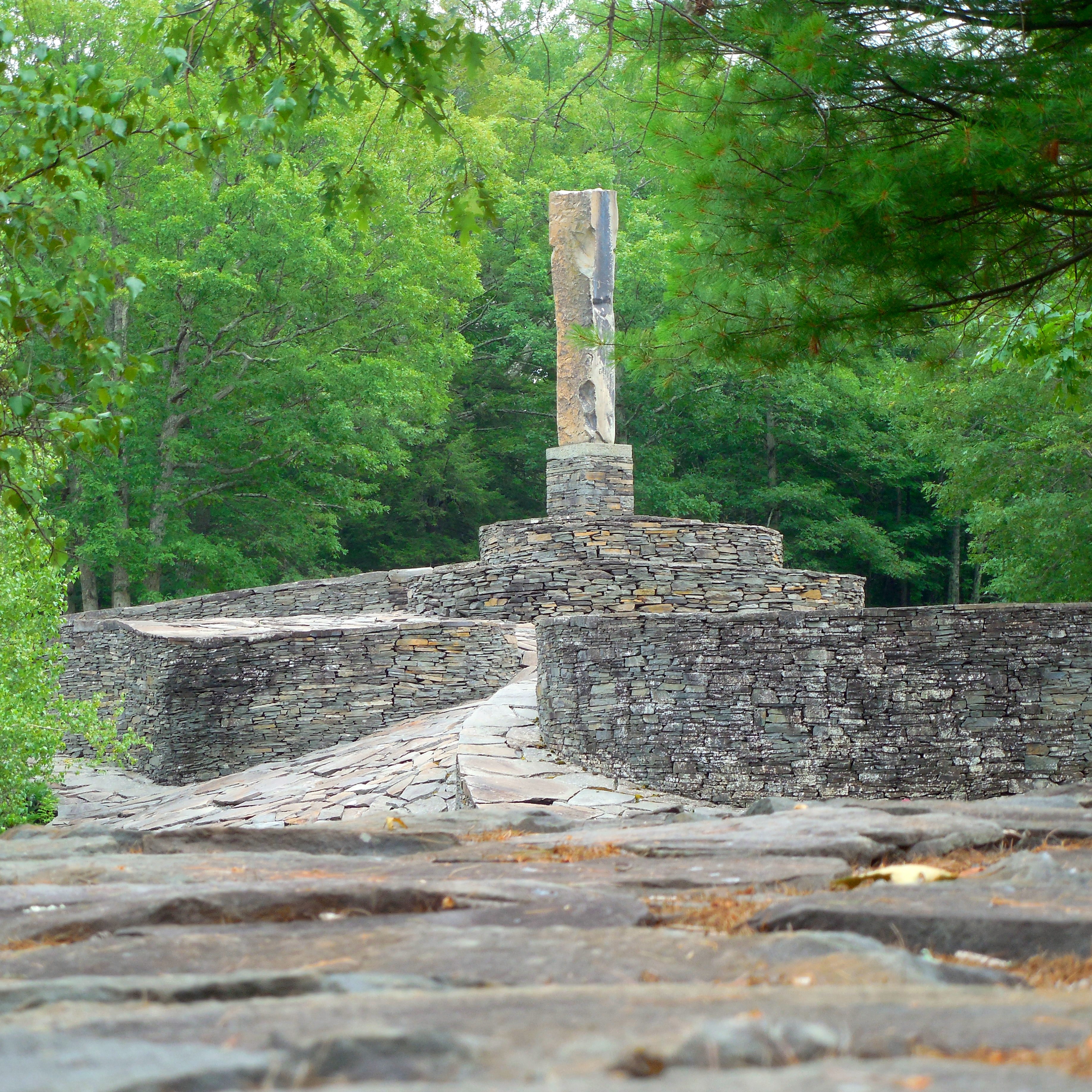Opus 40 monolith in Saugerties