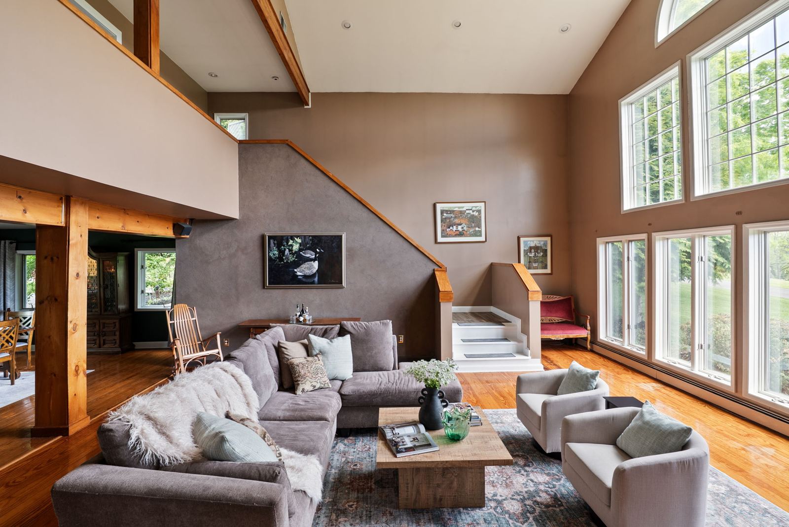 As delivered — interior, flatter register
