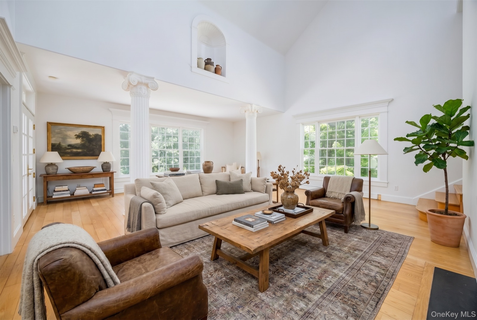 Loft and bonus space virtually staged as a lifestyle living area