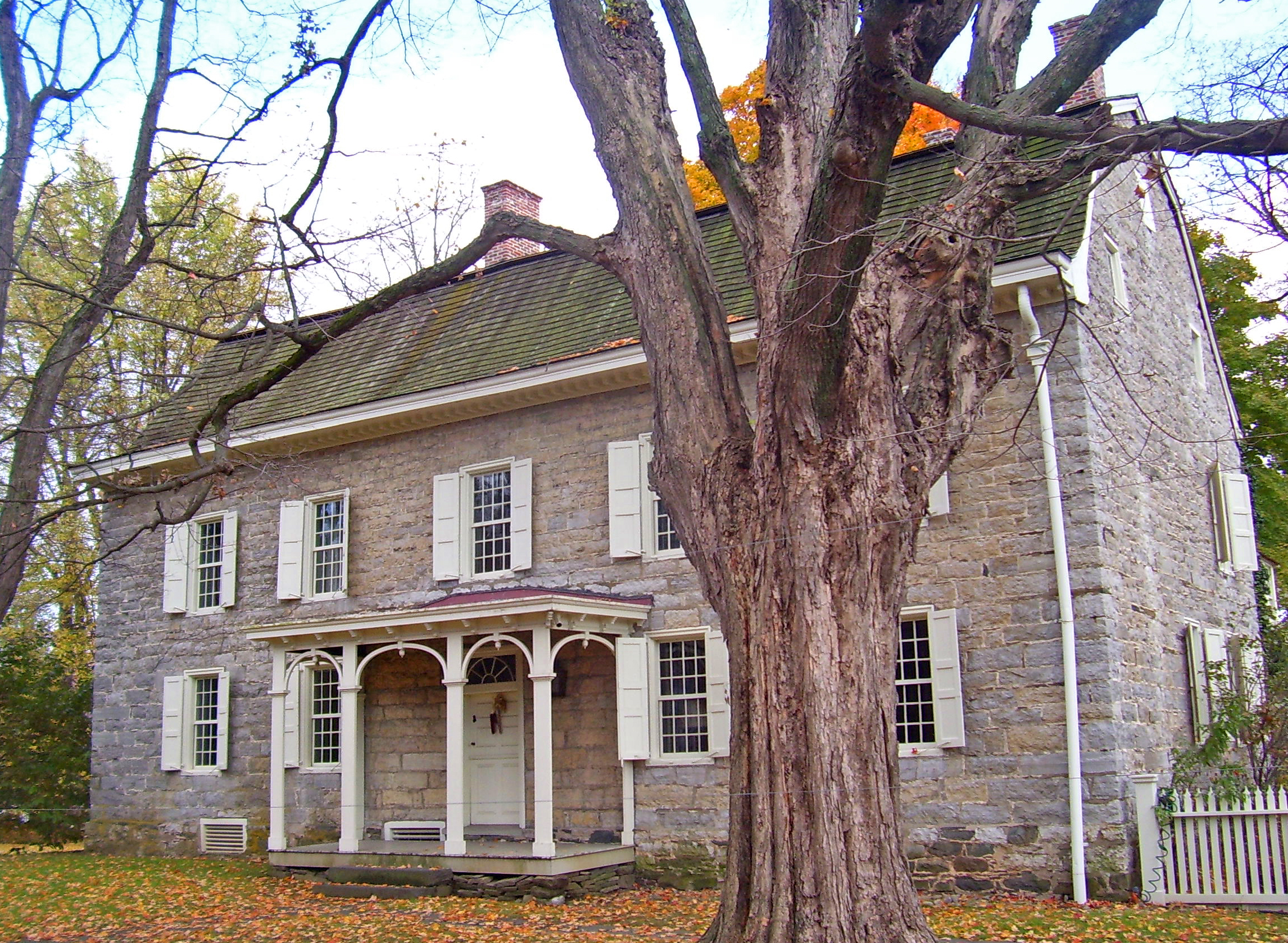 The Cornelius Wynkoop Stone House on Route 209 in Stone Ridge